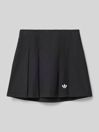 adidas Originals Spódnica mini z wyhaftowanym logo Czarny 1