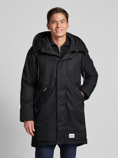 khujo Jacke mit Kapuze Modell 'Hant' Black 4