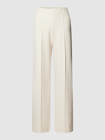 Raffaello Rossi Stoffen broek met vaste persplooien, model 'ELAINE' Offwhite - 2