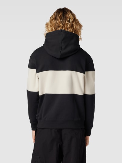 Jack & Jones Hoodie met labelprint, model 'LAKEWOOD' Zwart - 5