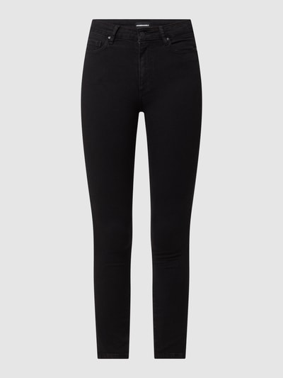 Armedangels Skinny fit jeans met stretch, model 'Tillaa' Zwart - 2