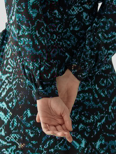 Diane von Furstenberg Midikleid mit Allover-Muster Grün 6