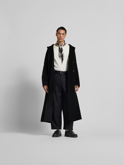 Filippa K Mantel mit Reverskragen Black 1