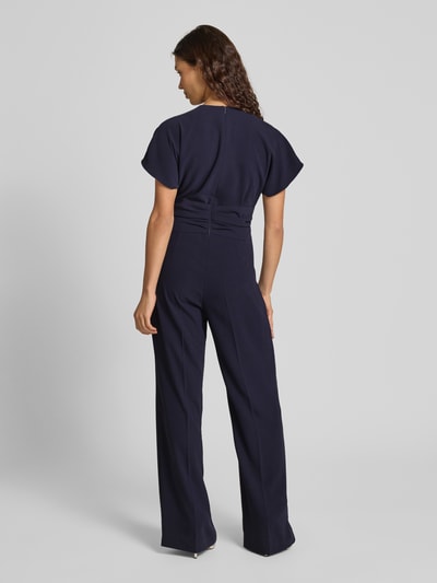 Vera Mont Jumpsuit met knoopdetail Donkerblauw - 5