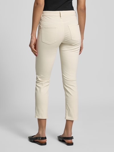 Cambio Slim fit jeans met verkort model, model 'PIPER' Steengrijs - 5