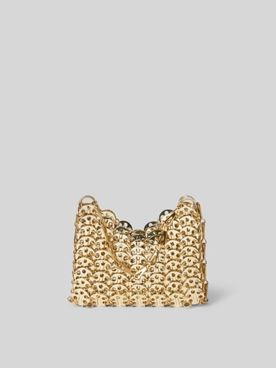 Rabanne Micro Bag in metallic Gold 2