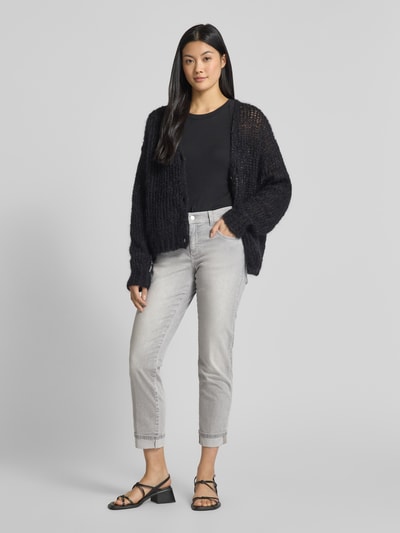 Angels Regular fit jeans in 5-pocketmodel, model 'Darlene' Lichtgrijs - 1