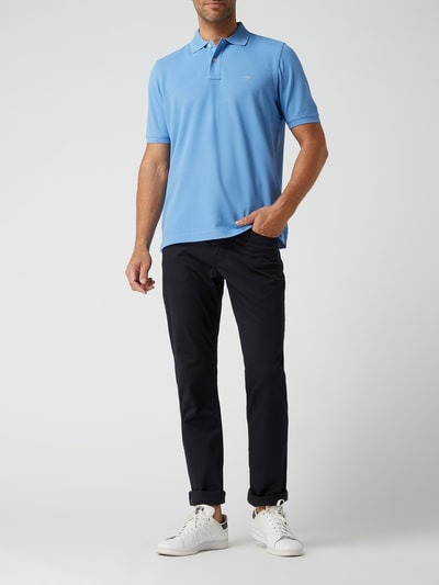 Fynch-Hatton Poloshirt van Supima®-katoen Bleu - 1