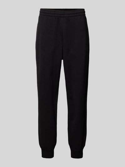 EA7 Emporio Armani Relaxed Fit Sweatpants mit Label-Print Modell 'TRAIN VISIBILTY' Black 2