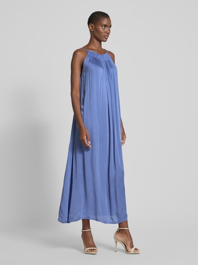 LOLLYS LAUNDRY Maxi-jurk met spaghettibandjes, model 'Emmeline' Bleu - 1