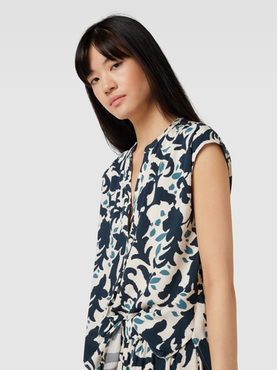 Part Two Bluzka w paski Granatowy 3