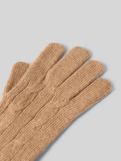 Polo Ralph Lauren Wollhandschuhe mit Kaschmir-Anteil Camel 3