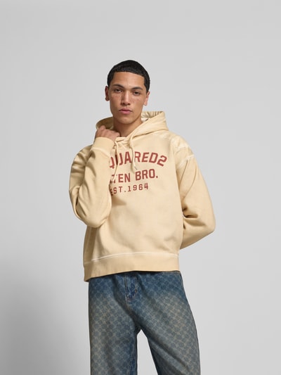 Dsquared2 Hoodie mit Kapuze Beige 4