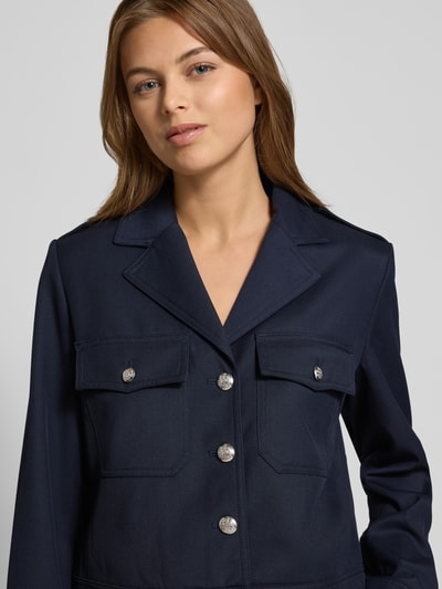 Lauren Ralph Lauren Żakiet o kroju regular fit z mieszanki wełny model ‘DABRAY’ Granatowy 3