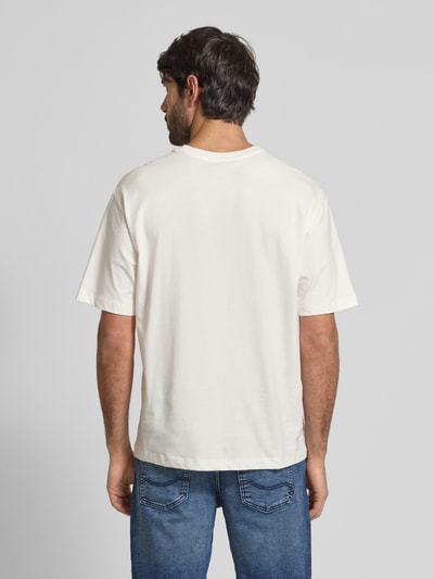 MCNEAL Loose Fit T-Shirt mit Rundhalsausschnitt Offwhite 5