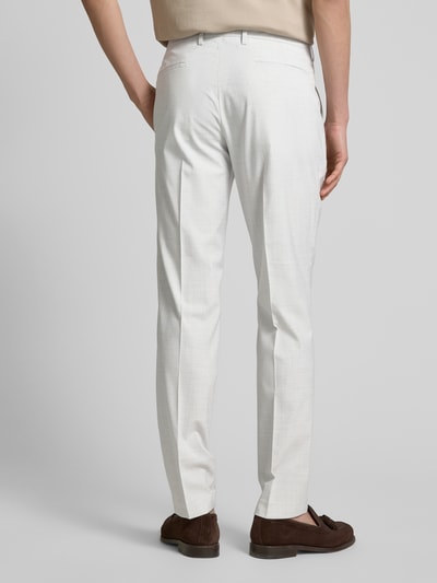 s.Oliver BLACK LABEL Regular Fit Anzughose mit Gürtelschlaufen Hellgrau 5