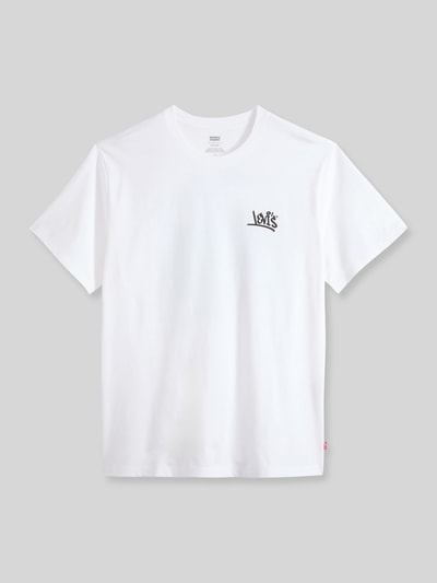 Levi's® Relaxed Fit T-Shirt aus reiner Baumwolle Weiss 1
