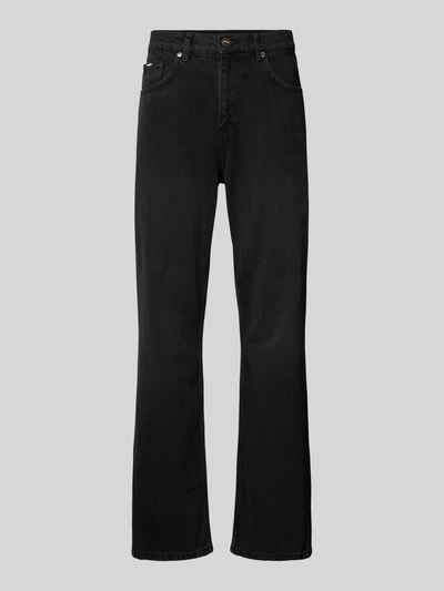 EIGHTYFIVE Straight Fit Jeans im Used-Look Black 2