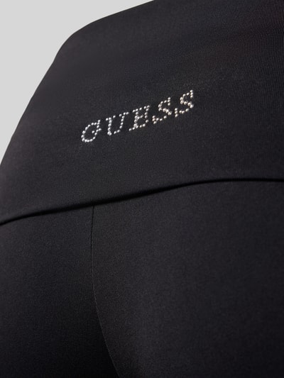 GUESS Activewear High Waist Schlaghose mit Mini Flare Black 2
