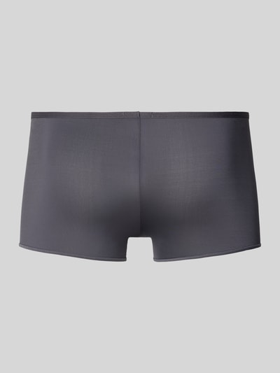 HOM Boxershort met binnenstebuitennaden, model 'Plumes' Antraciet - 3