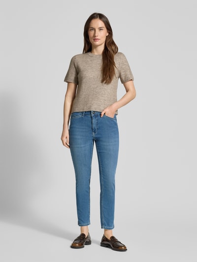 MAC Slim Fit Jeans aus Baumwoll-Mix Modell 'DREAM SUMMER' Dunkelblau 1