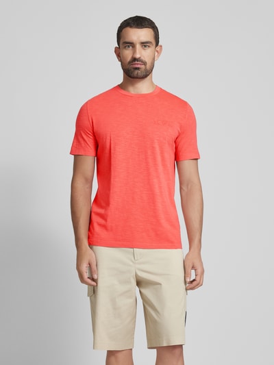 s.Oliver RED LABEL T-shirt met ronde hals Oranje - 4