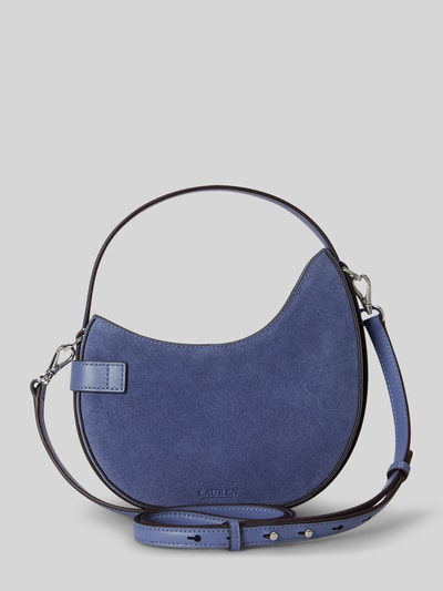 Lauren Ralph Lauren Umhängetasche aus echtem Leder Blau 4