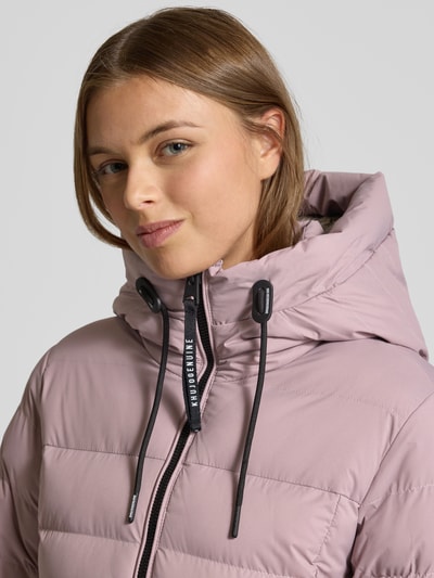 khujo Puffer Coat met capuchon model 'NEPTAR' Lila - 3