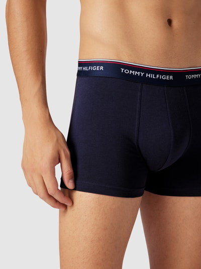 Tommy Hilfiger Obcisłe bokserki w zestawie 3 szt. Granatowy 3