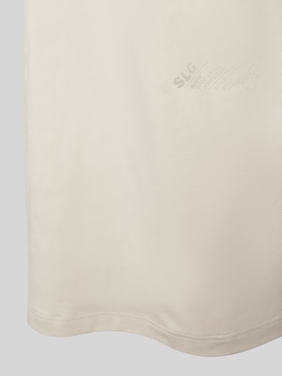 SLG T-Shirt mit Rundhalsausschnitt Beige 2