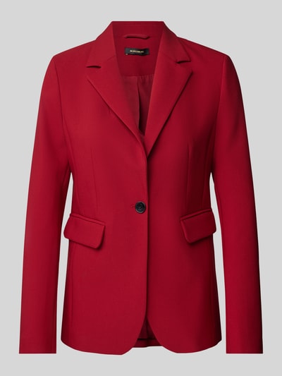 More & More Blazer met knoopsluiting Kersenrood - 1