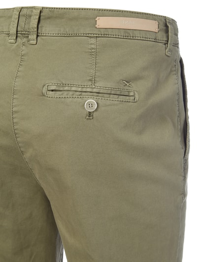 Brax Relaxed Fit Chino mit Zierstreifen Khaki 4