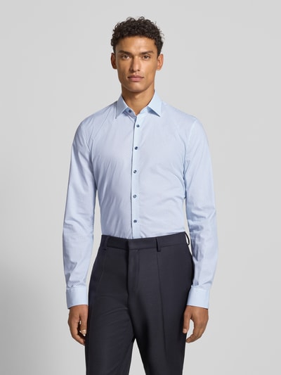 OLYMP No. Six Super Slim Fit Business-Hemd mit Kentkragen Weiss 4