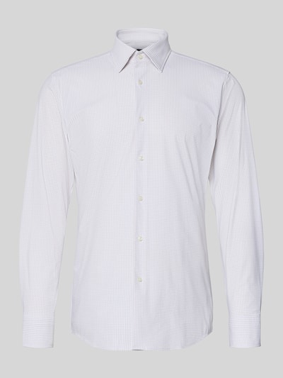 BOSS Slim Fit Businesshemd aus Super-Stretch-Jersey Modell 'P-HANK' Beige 2