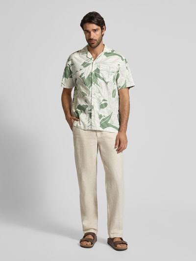 Jack & Jones Premium Regular Fit Freizeithemd mit Brusttasche Modell 'BLUBAHAMAS' Lind 1