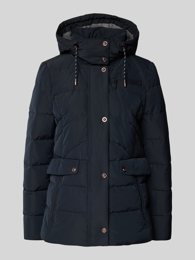 Gil Bret Steppjacke mit Reißverschlusstaschen Dunkelblau 2