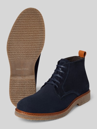 Marc O'Polo Boots aus Veloursleder Modell 'LINUS' Marine 4