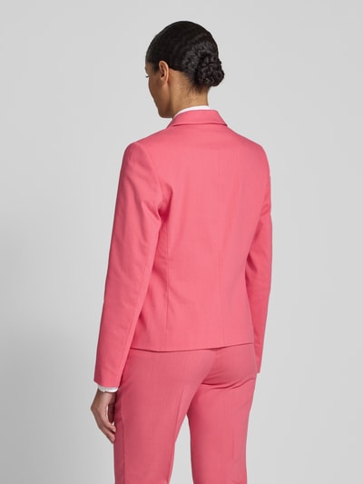 Christian Berg Woman Selection Regular Fit Blazer aus  Baumwoll-Mix mit Leinen-Anteil Pink 5