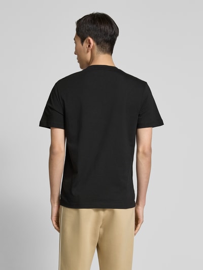 Lacoste T-Shirt mit Logo-Badge Black 5