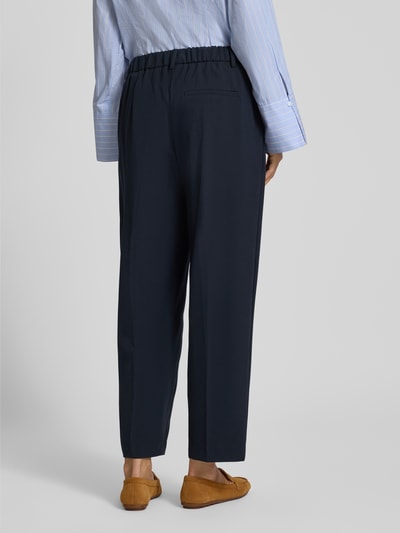 OPUS PANTS Spodnie materiałowe z plisami model ‘Lessieh’ Ciemnoniebieski 5