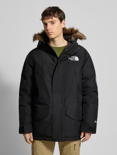 The North Face Parka mit Pattentaschen und verdecktem Reißverschluss Black 4