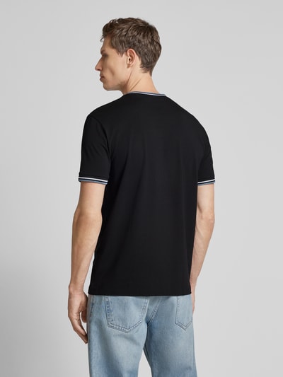 Christian Berg Men T-shirt z okrągłym dekoltem Czarny 5