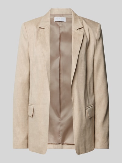 Jake*s Collection Linnen blazer met reverskraag Ecru - 2