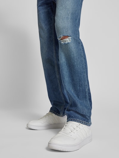 Hugo Blue Regular Fit Jeans im Destroyed-Look Modell 'Jonah' Dunkelblau 3