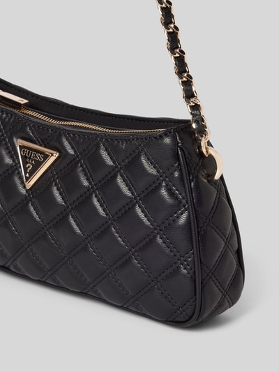 Guess Handtasche mit Strukturmuster Modell 'GIULLY' Black 3