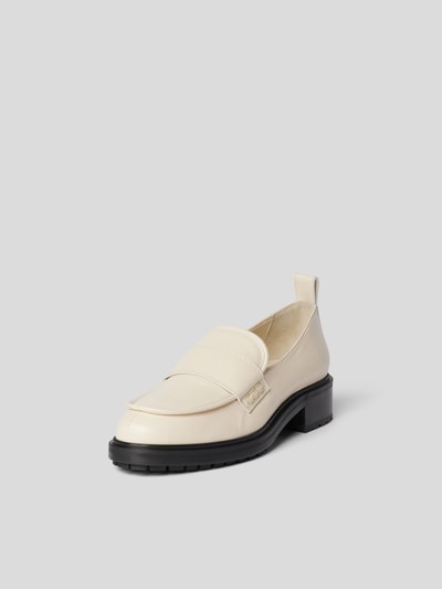 Aeyde Penny Loafer mit Mokassin-Naht Offwhite 2