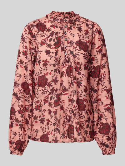 Pepe Jeans Blusenshirt mit kurzer Knopfleiste Modell 'BELLA' Rose 2