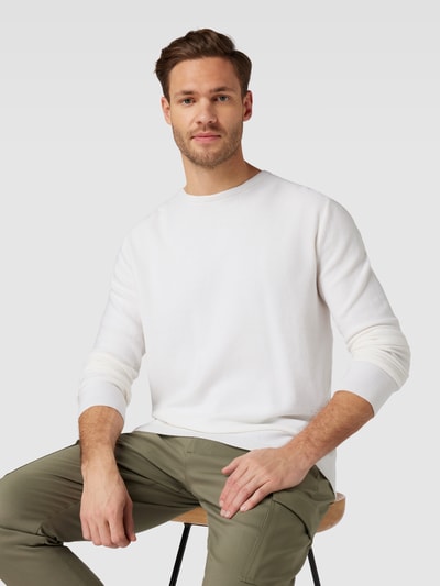 Tiger Of Sweden Gebreide pullover met structuurmotief, model 'TIES' Offwhite - 3