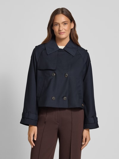 ICHI Regular Fit Jacke mit Viskose-Anteil Modell 'EPARZA' Marine 4