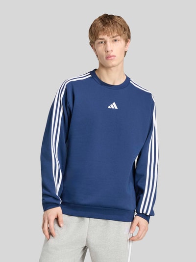 adidas Sportswear Bluza o kroju regular fit z mieszanki bawełny Ciemnoniebieski 3